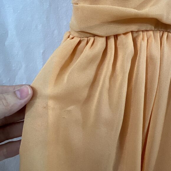 Abercrombie & Fitch Peach Mini Dress - Picture 7 of 16